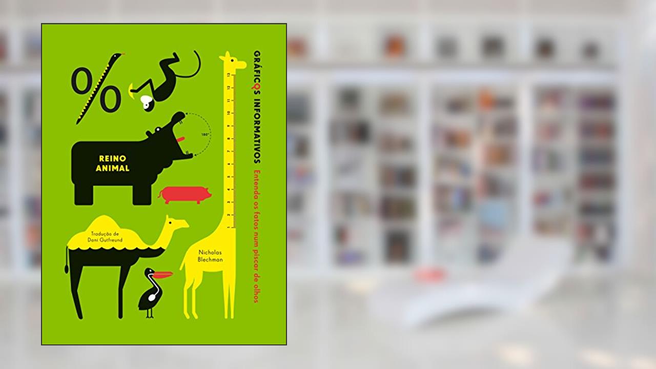 Capa de Gráficos Informativos. Reino Animal, do autor Simon Rogers