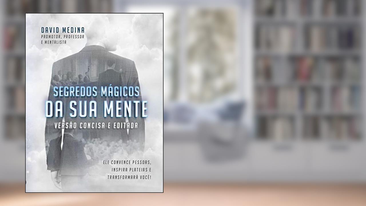 Capa de Segredos mágicos da sua mente - LIVRO DE BOLSO, do autor David Medina