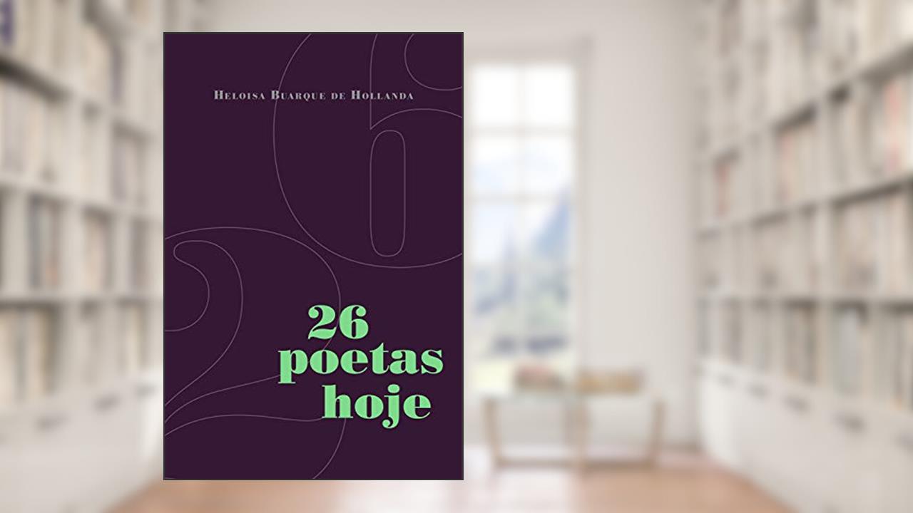 Capa de 26 poetas hoje, do autor Ana Cristina Cesar; Waly Salomão