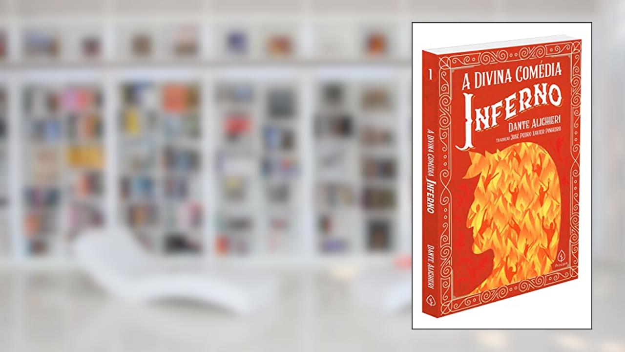 Capa de A Divina Comédia - Inferno, do autor Dante Alighieri