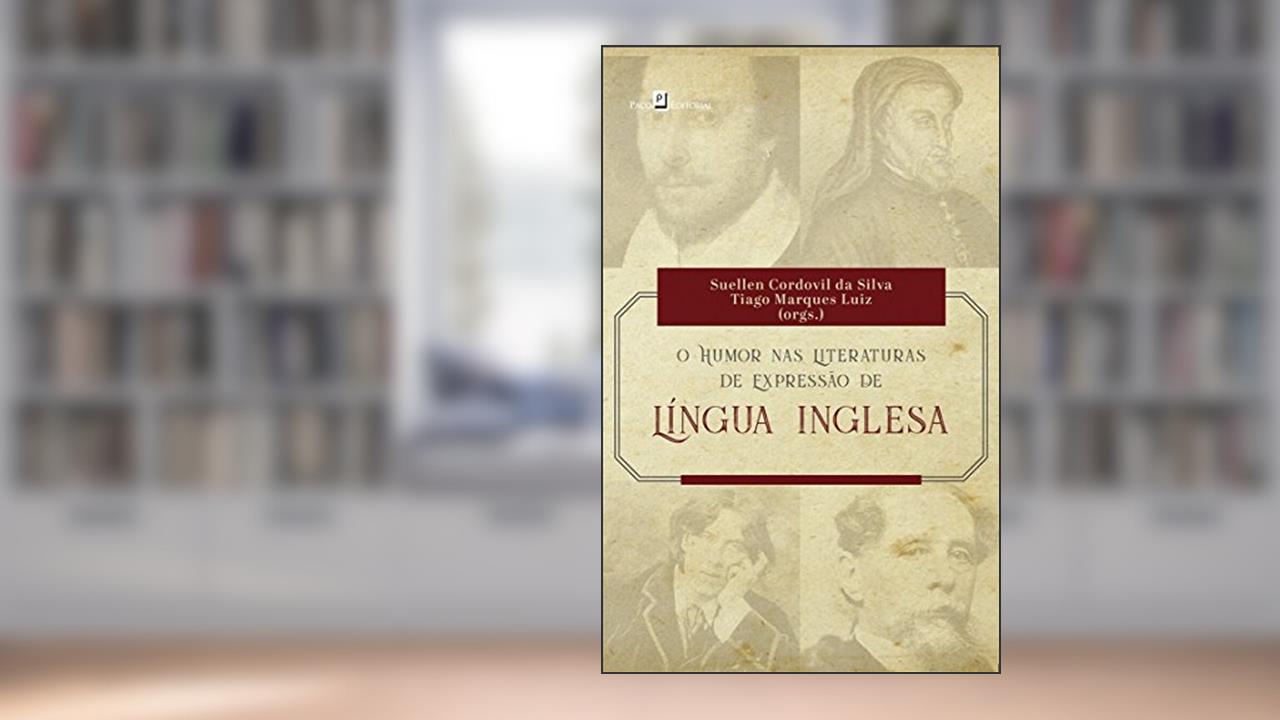 Capa de O Humor nas Literaturas de Expressão de Língua Inglesa, do autor Suellen Cordovil Da Silva