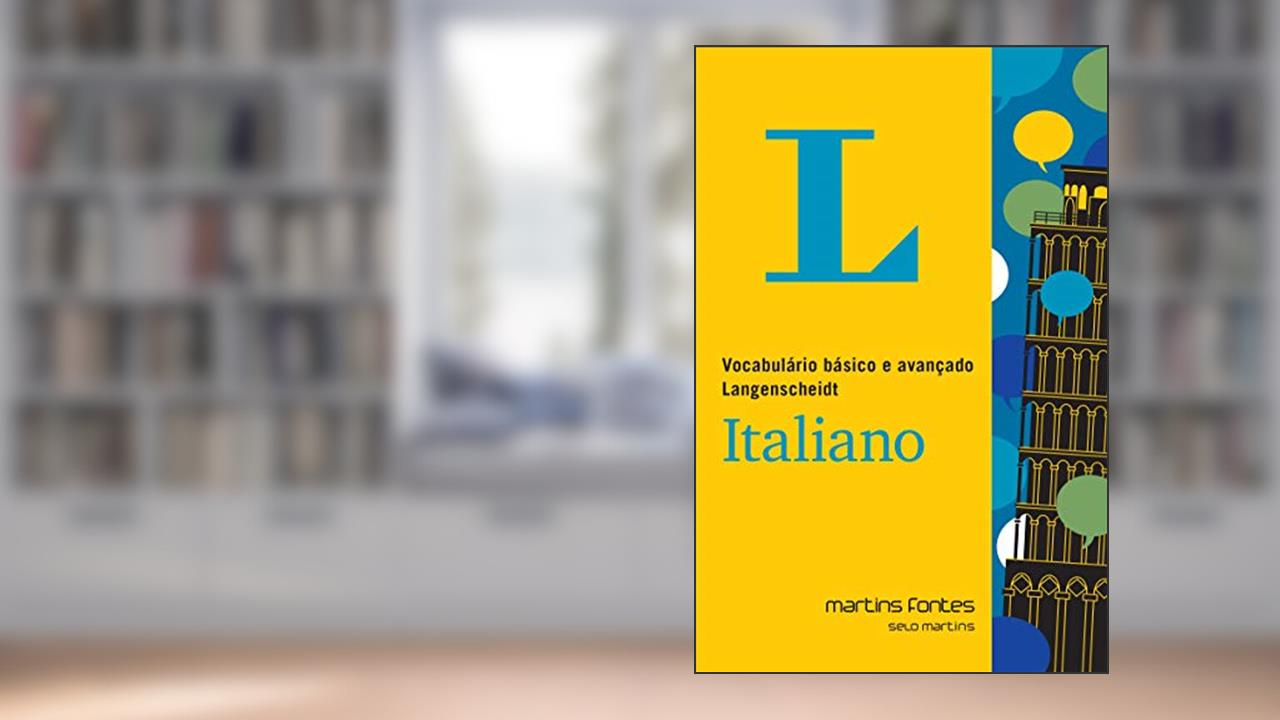 Capa de Vocabulário básico e avançado Langenscheidt Italiano, do autor Langenscheidt