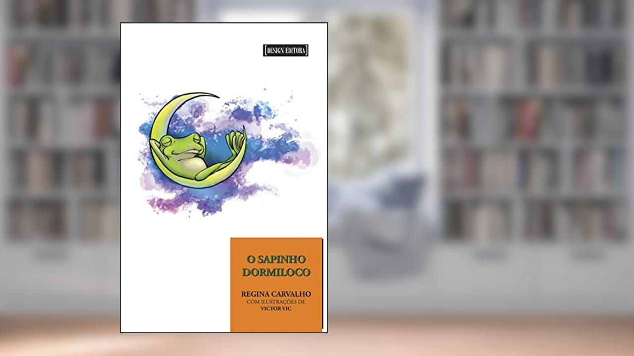 Capa de O sapinho dormiloco (Verde Charco), do autor Regina Carvalho
