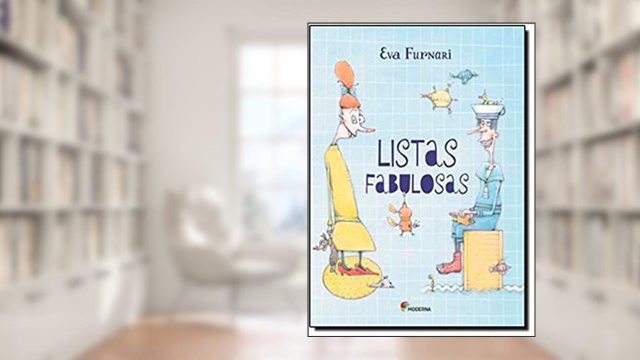 Capa de Listas fabulosas, do autor Eva Furnari