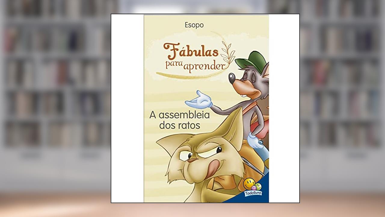 Capa de Fábulas para Aprender:Assembleia dos Ratos, A, do autor Roberto Belli