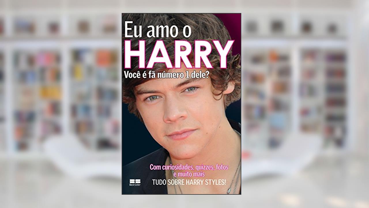 Capa de Eu amo o Harry: Você é fã número 1 dele? (Eu amo One Direction), do autor Jim Maloney