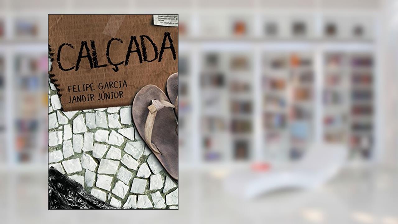Capa de Calçada, do autor Felipe Garcia; Jandir Júnior