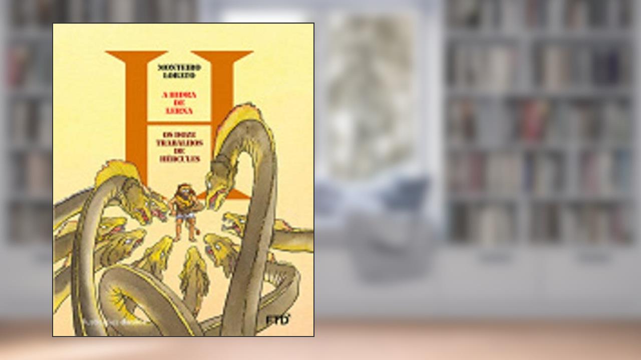 Capa de A Hidra de Lerna, do autor Monteiro Lobato