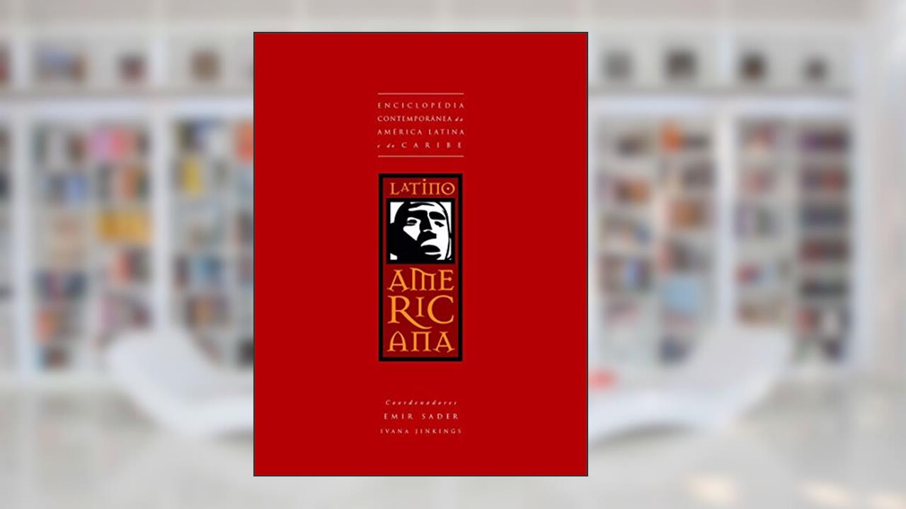 Capa de Latinoamericana: Enciclopédia Contemporânea da América Latina e do Caribe, do autor LPP-Uerj