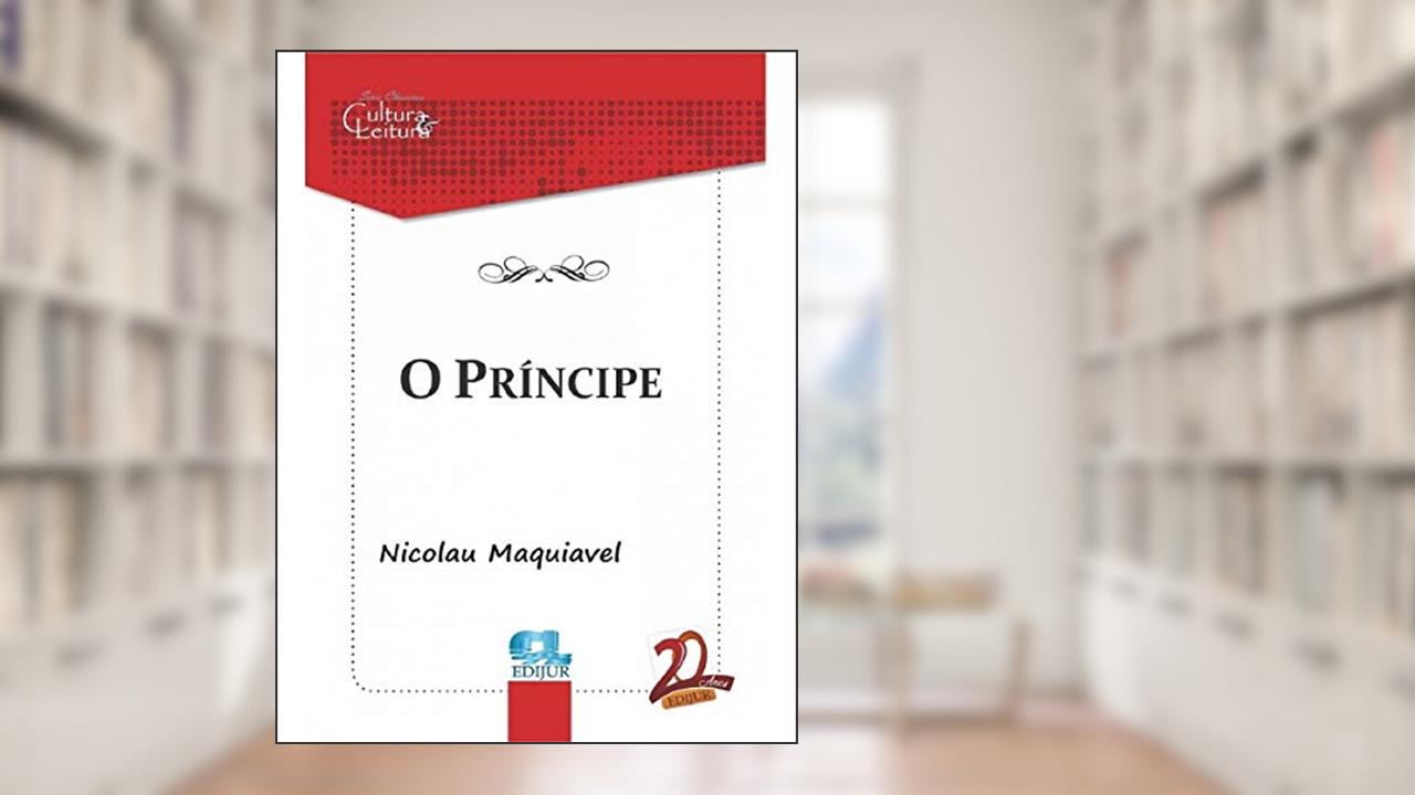 Capa de O Príncipe, do autor Nicolau Maquiavel