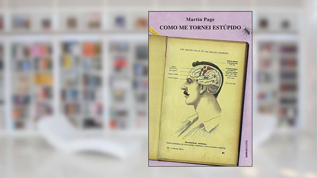 Capa de Como me tornei estúpido, do autor Martin Page