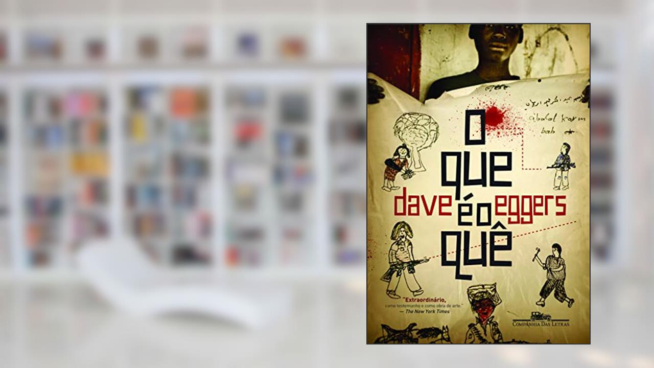 Capa de O que é o quê, do autor Dave Eggers