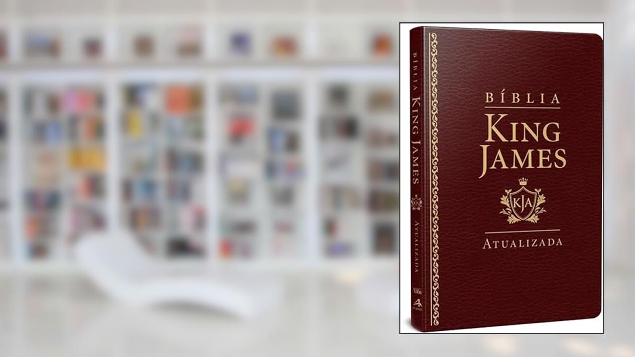Capa de Bíblia King James Atualizada Slim | Kja | Vinho, do autor Vários Autores