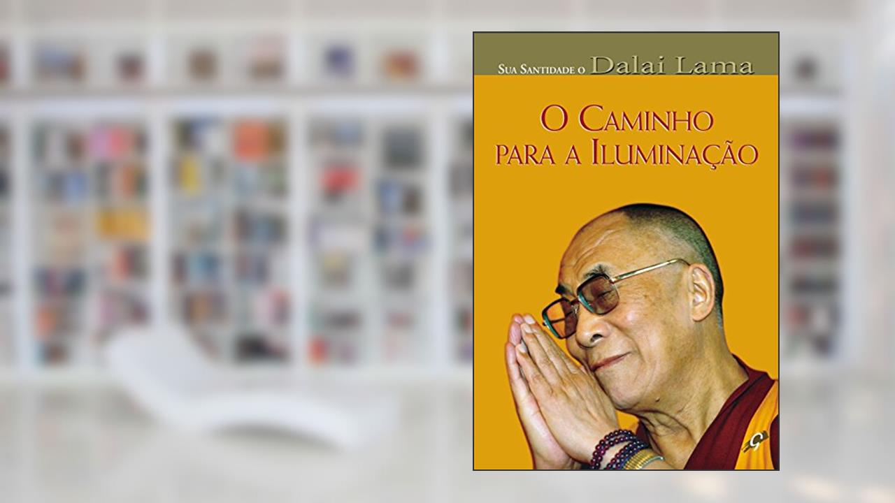 Capa de O caminho para a iluminação, do autor Dalai Lama