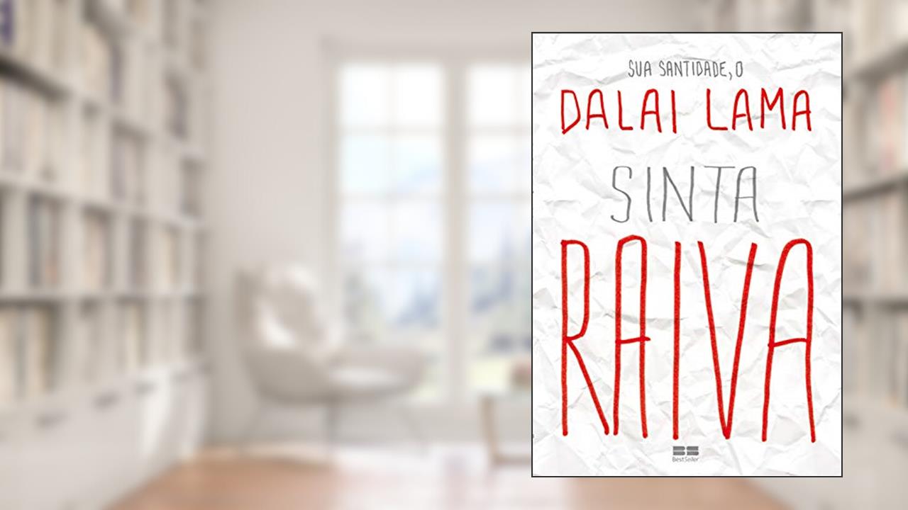 Capa de Sinta raiva, do autor Dalai Lama