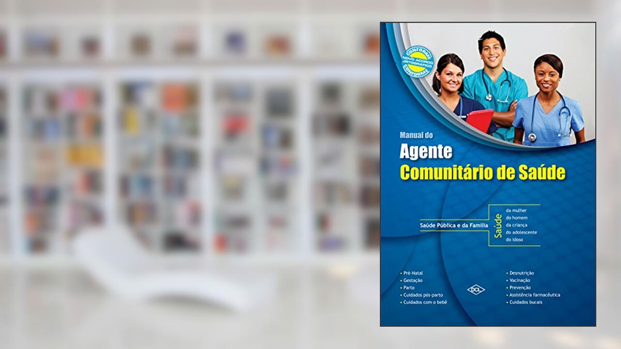 Capa de Manual do Agente Comunitário de Saúde, do autor Vários Autores