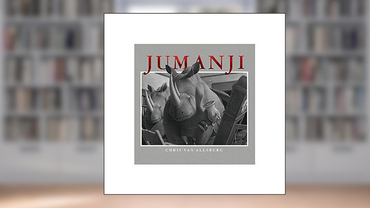 Capa de Jumanji, do autor CHRIS VAN ALLSBURG