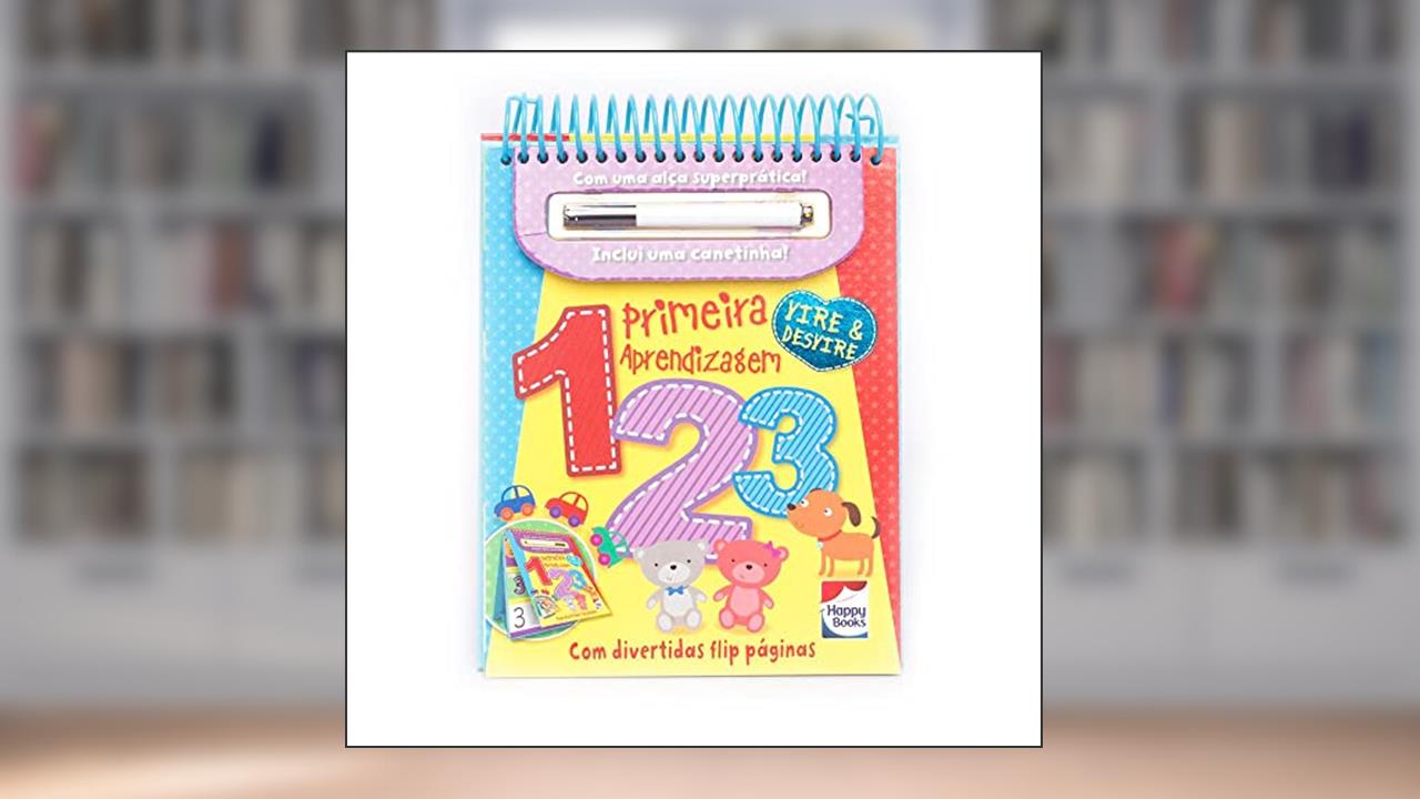 Capa de Vire e Desvire-Primeira Aprendizagem: 123, do autor Igloo Books