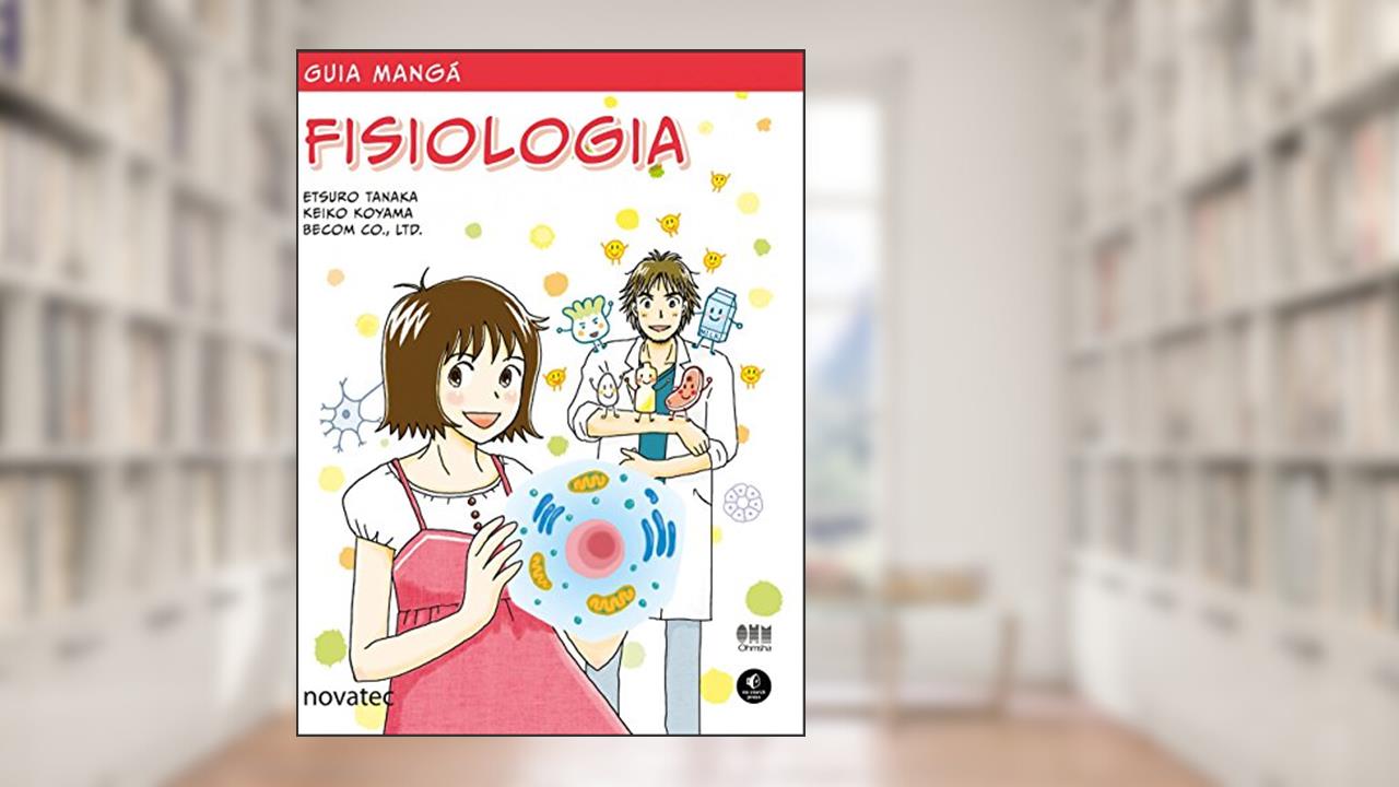 Capa de Guia Mangá Fisiologia, do autor Etsuro Tanaka