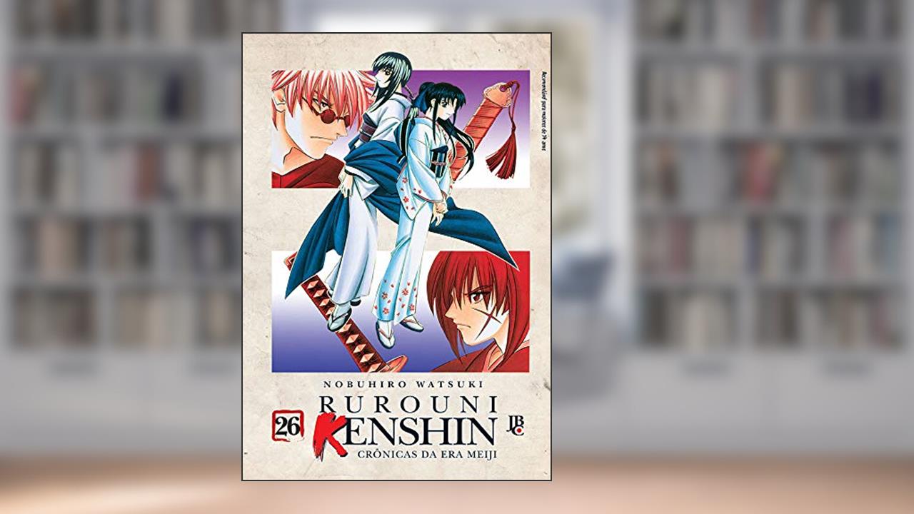 Capa de Rurouni Kenshin - Vol. 26, do autor Nobuhiro Watsuki