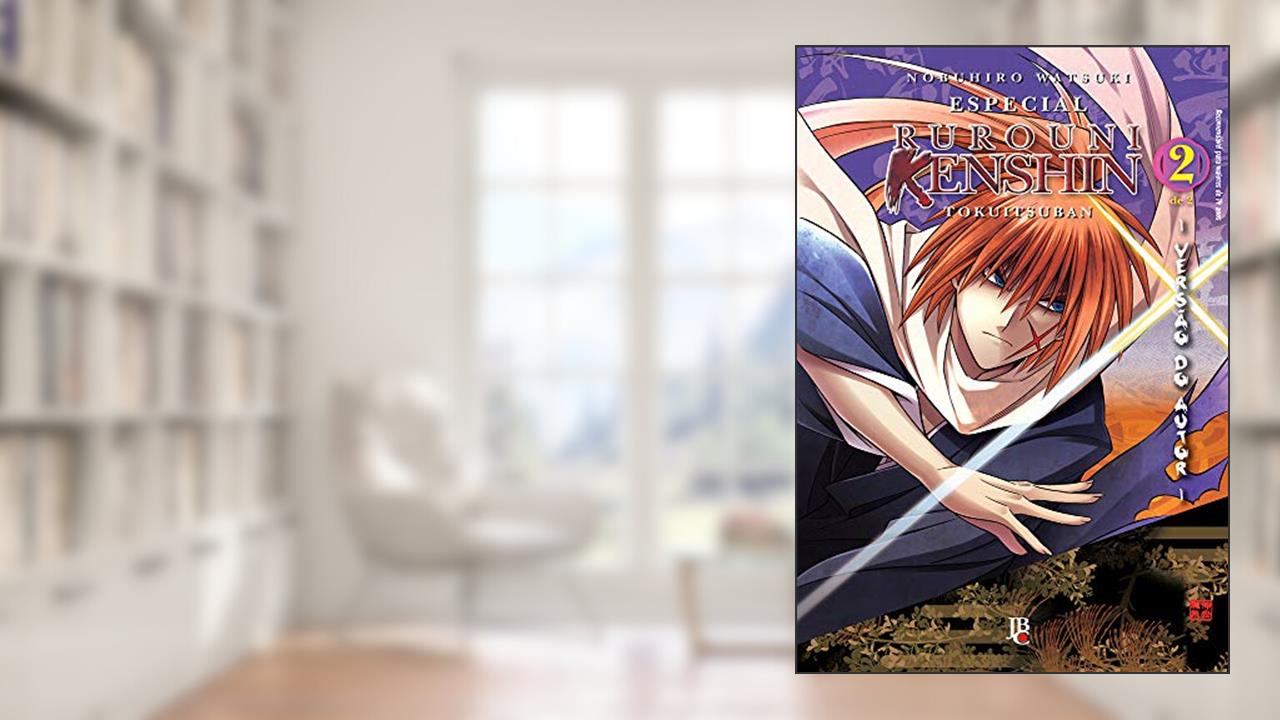 Capa de Rurouni Kenshin - Especial - versão do autor - Vol. 2, do autor Nobuhiro Watsuki