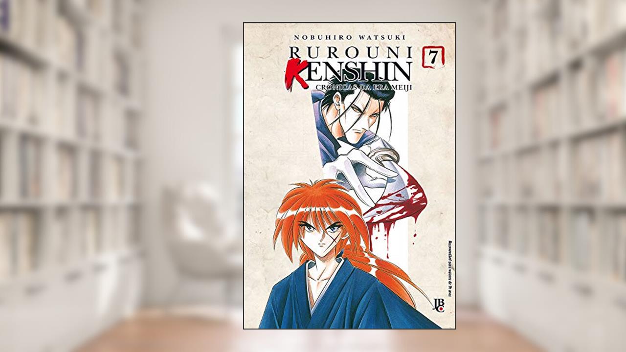 Capa de Rurouni Kenshin - Crônicas da Era Meiji - Volume 7, do autor Nobuhiro Watsuki