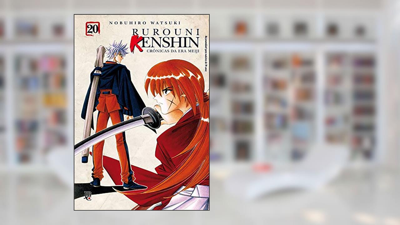 Capa de Rurouni Kenshin - Crônicas da Era Meiji - Volume 20, do autor Nobuhiro Watsuki
