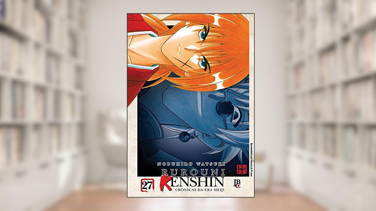 Capa de Rurouni Kenshin - Crônicas da Era Meiji - Volume 27, do autor Nobuhiro Watsuki