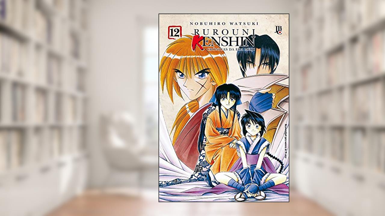 Capa de Rurouni Kenshin - Crônicas da Era Meiji - Volume 12, do autor Nobuhiro Watsuki