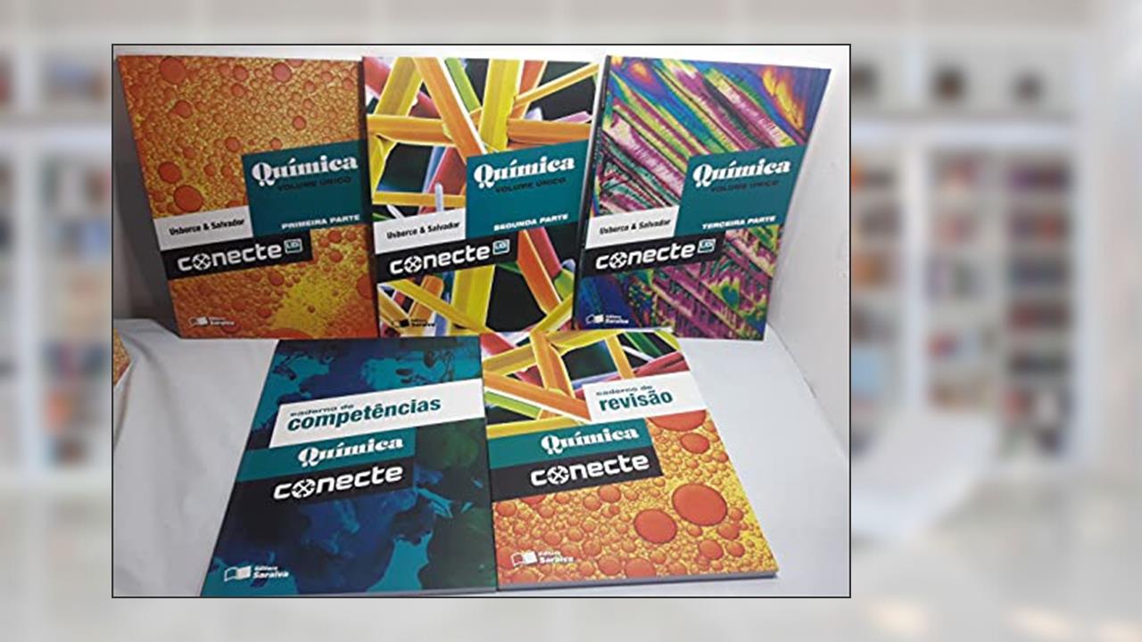 Capa de Conecte química - Volume único, do autor Usberco; Salvador