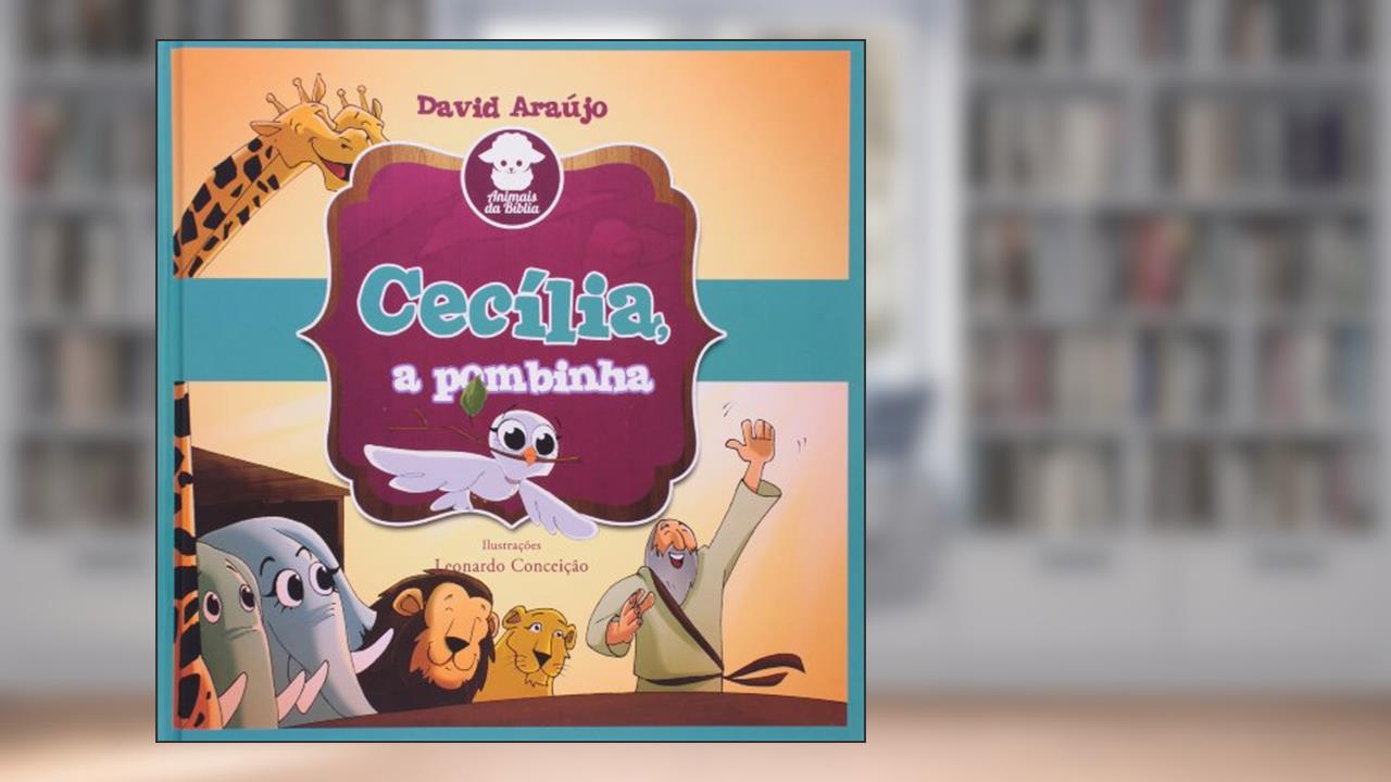 Capa de A Cecilia Pombinha, do autor David Araujo