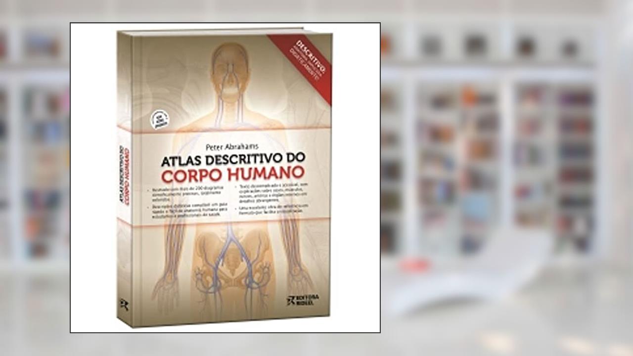 Capa de Atlas Descritivo do Corpo Humano, do autor Vários Autores