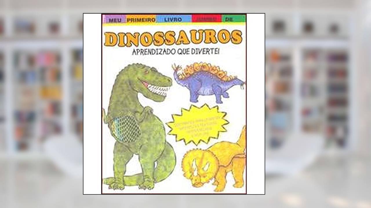 Capa de Dinossauros, do autor Ciranda Cultural