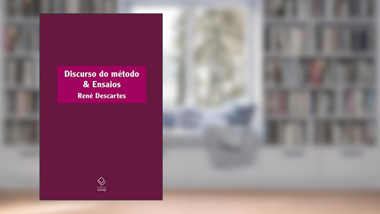 Capa de Discurso do método & Ensaios, do autor Rene Descartes