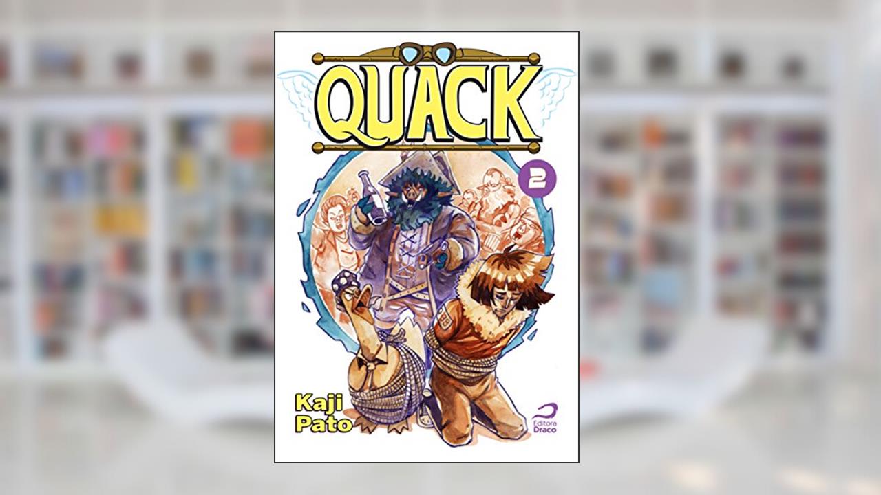 Capa de Quack - Volume 2, do autor Kaji Pato