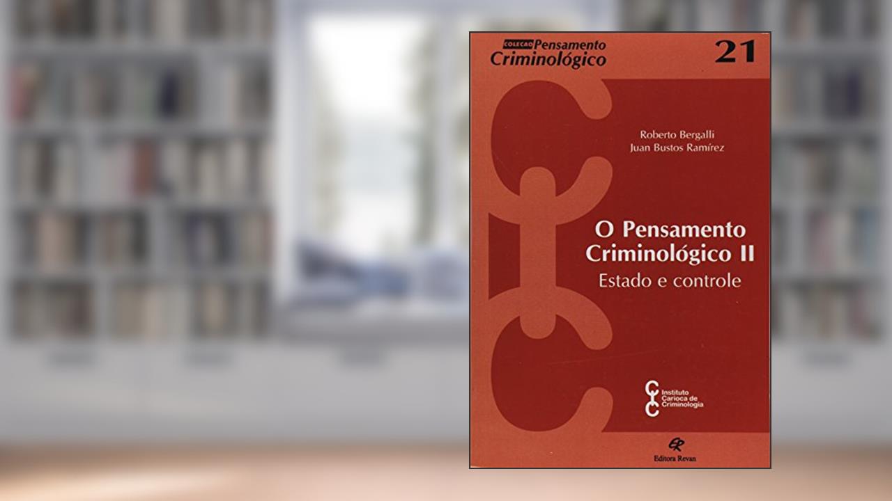 Capa de Pensamento Criminologico II, o - Estado e Controle - 1, do autor Bergalli/ramirez