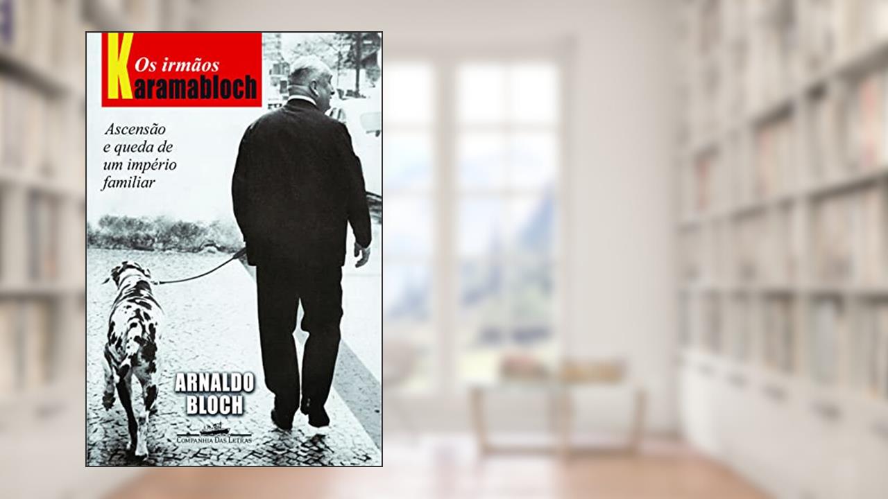Capa de Os irmãos Karamabloch, do autor Arnaldo Bloch