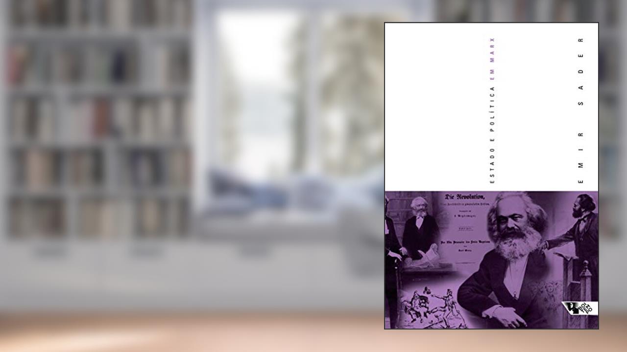 Capa de Estado e Política em Marx, do autor Emir Sader