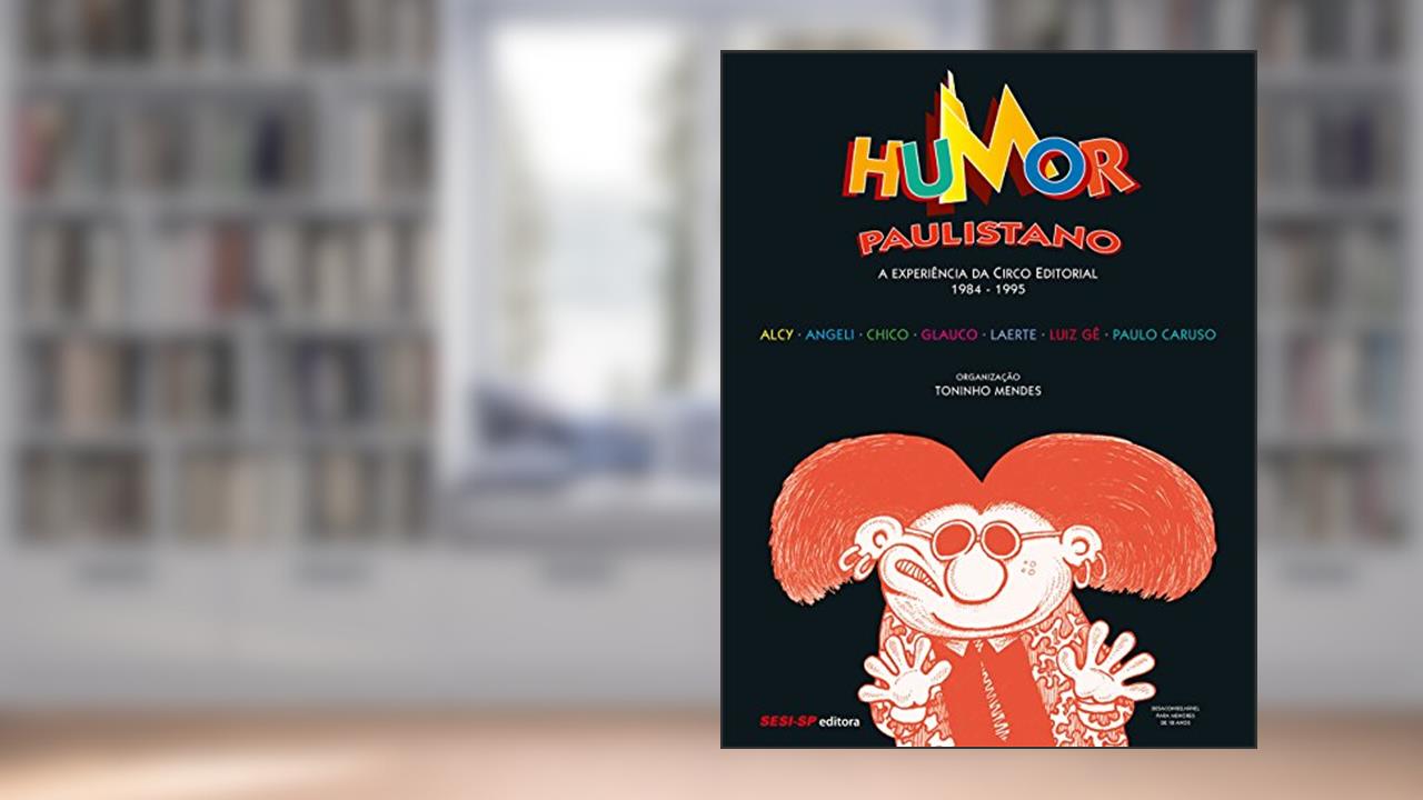 Capa de Humor Paulistano, do autor Toninho Mendes