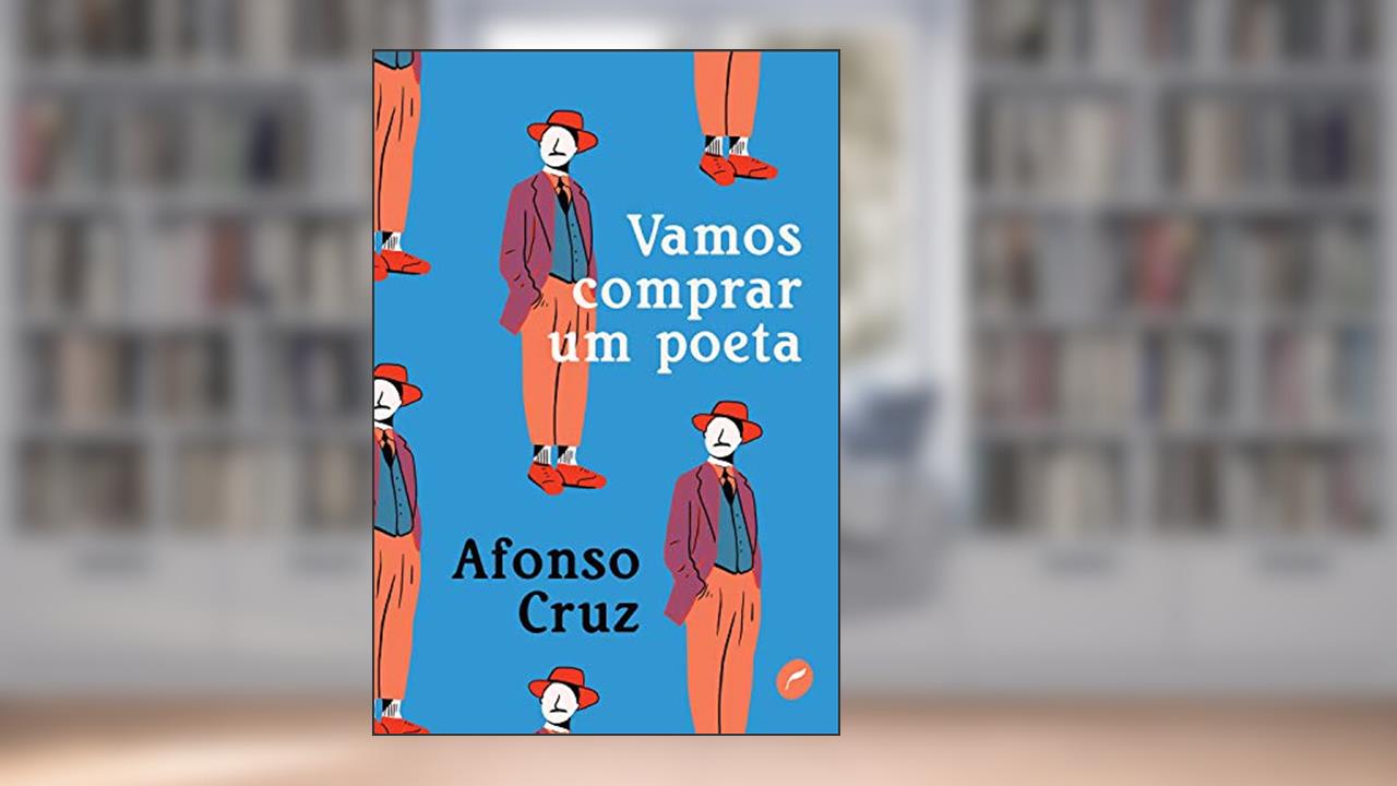 Capa de Vamos comprar um poeta (Coleção Gira), do autor Afonso Cruz
