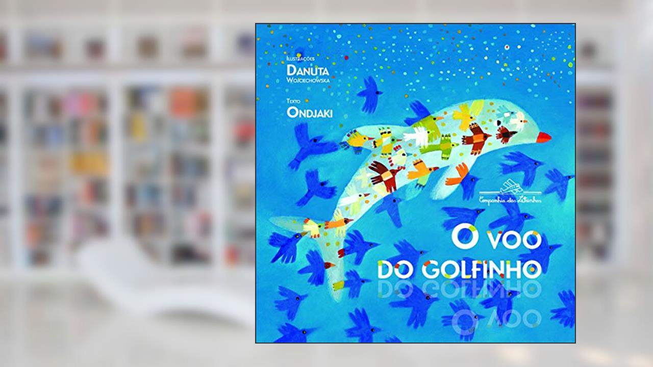 Capa de O voo do golfinho, do autor Ondjaki