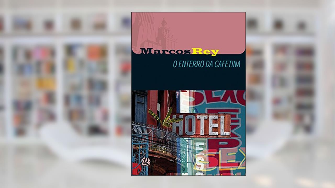 Capa de O enterro da cafetina, do autor Marcos Rey