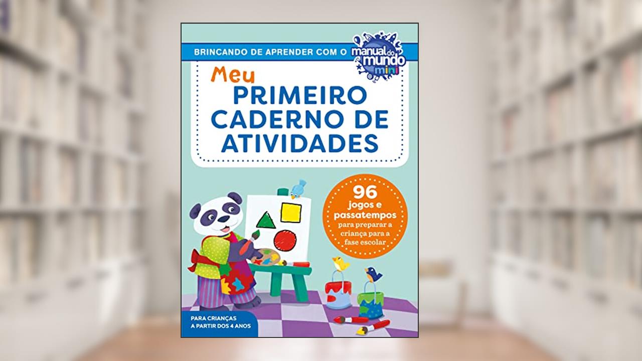 Capa de Meu primeiro caderno de atividades, do autor Brittany Lynch