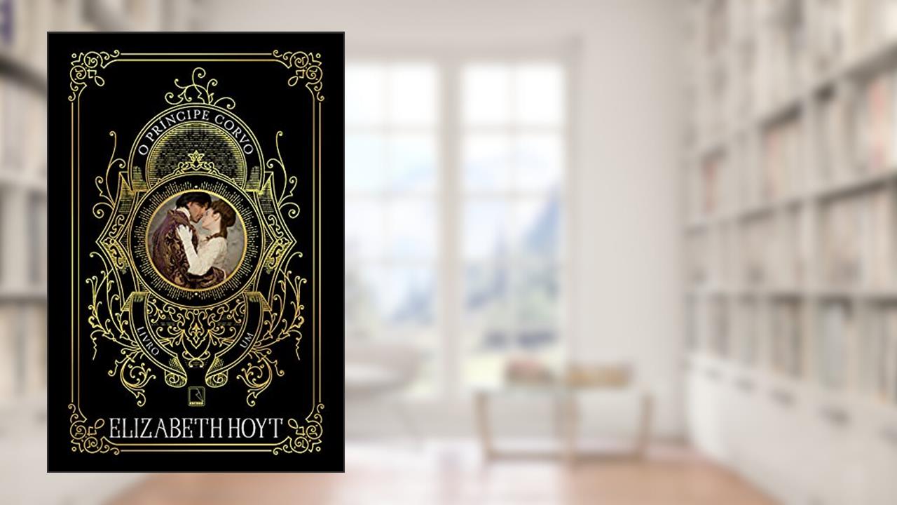 Capa de O príncipe corvo: 1, do autor Elizabeth Hoyt