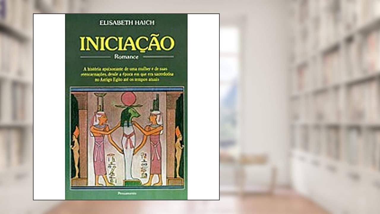 Capa de Iniciação, do autor Elisabeth Haich