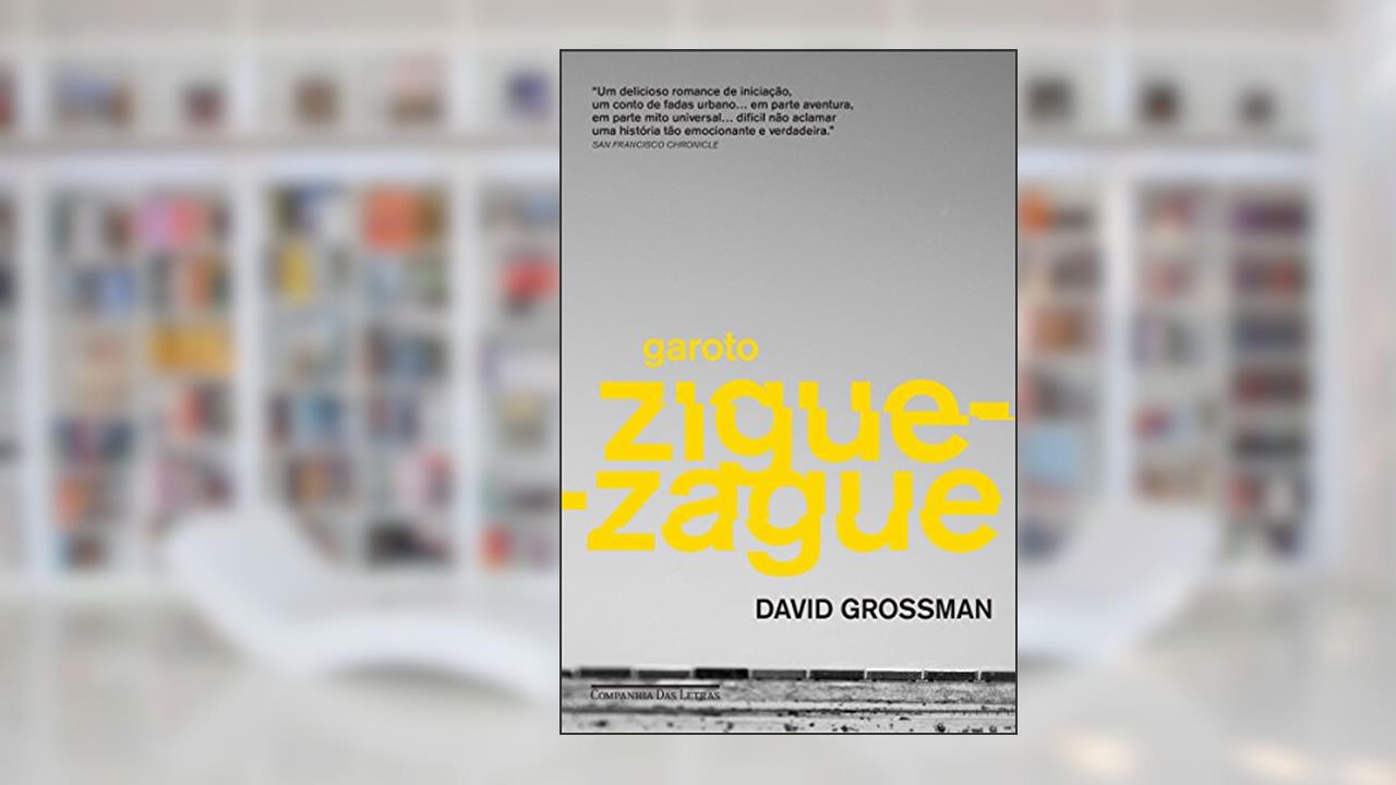 Capa de Garoto zigue-zague, do autor David Grossman