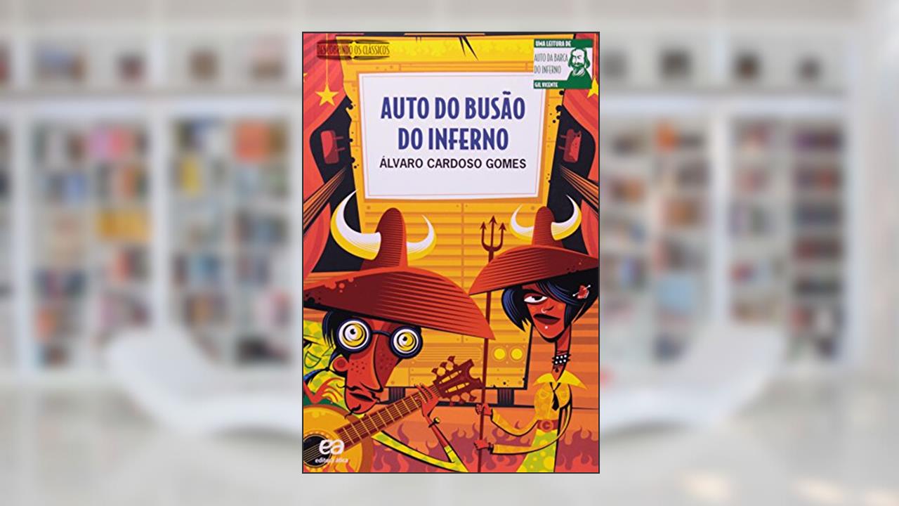 Capa de Auto do busão do inferno, do autor Álvaro Cardoso Gomes
