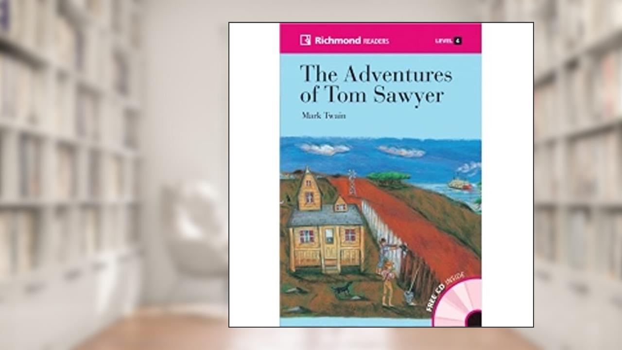Capa de The Adventures of Tom Sawyer - Coleção Richmond Readers. Level 4 (+ CD-Audio), do autor Mark Twain
