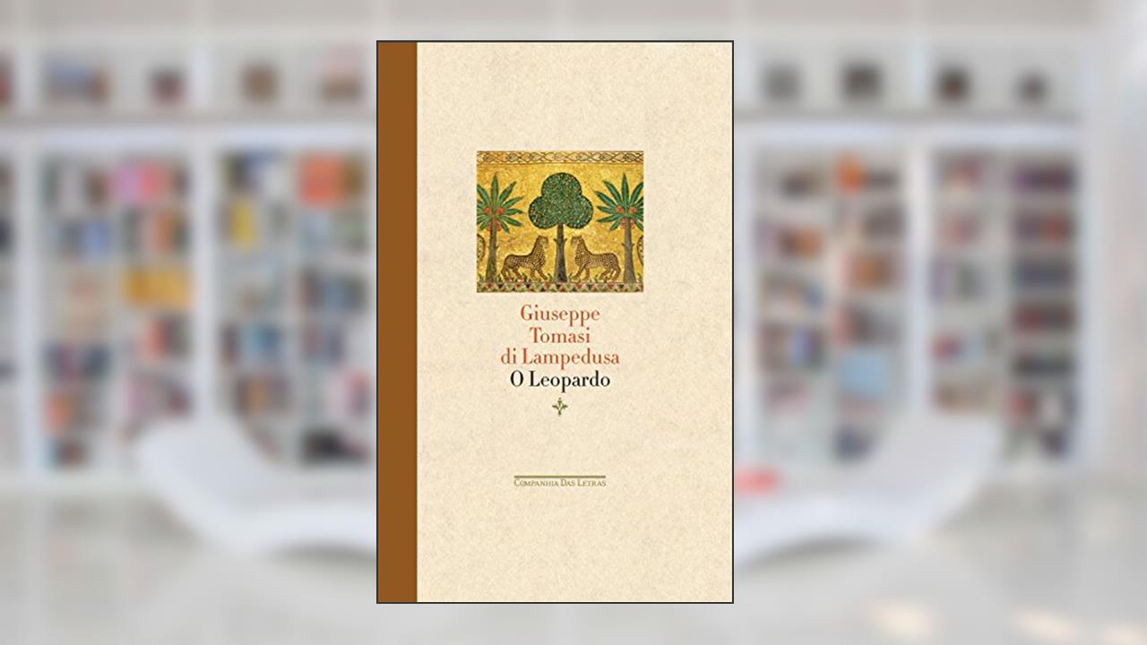 Capa de O Leopardo, do autor Giuseppe Tomasi di Lampedusa