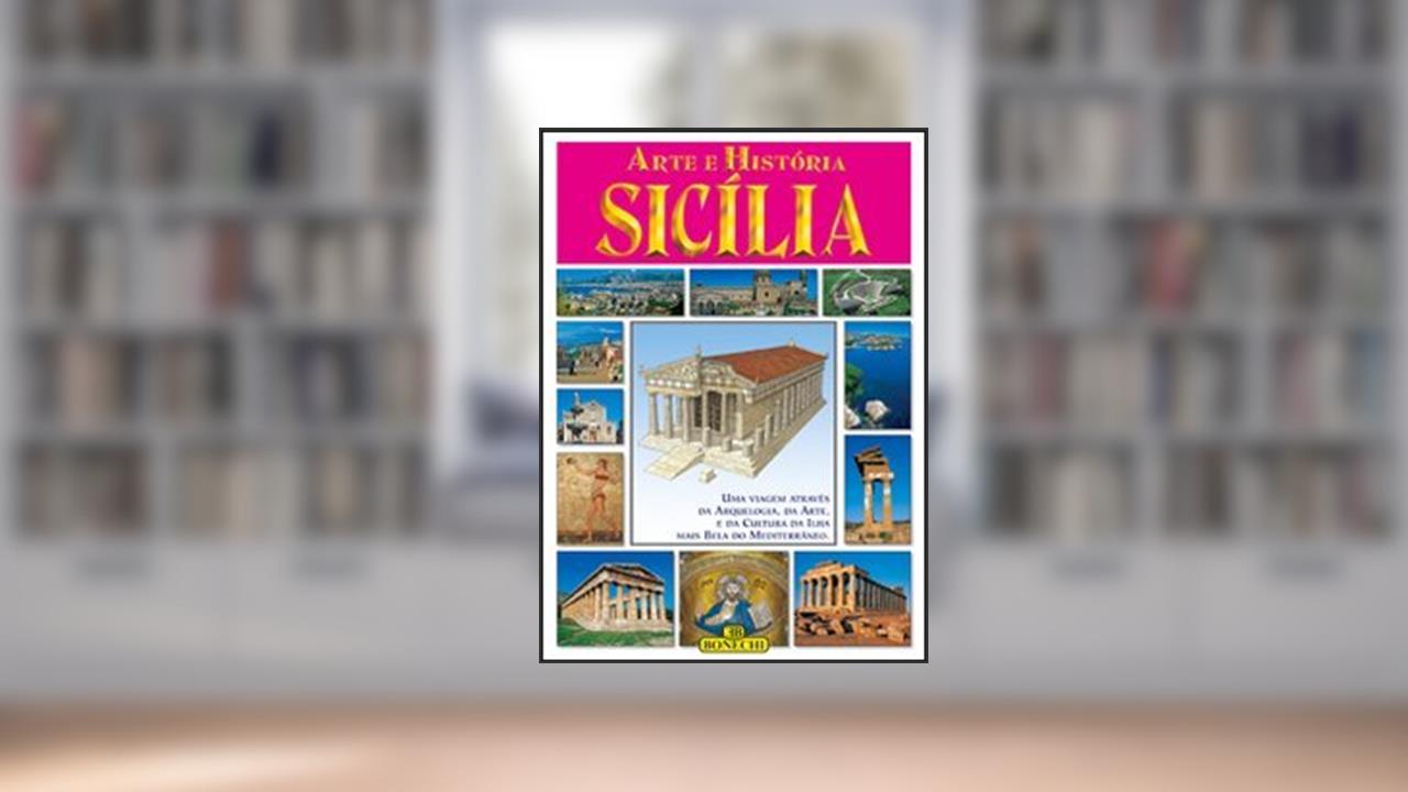 Capa de Arte e storia della Sicilia. Ediz. portoghese, do autor A. Baldini; Giuliano Valdes